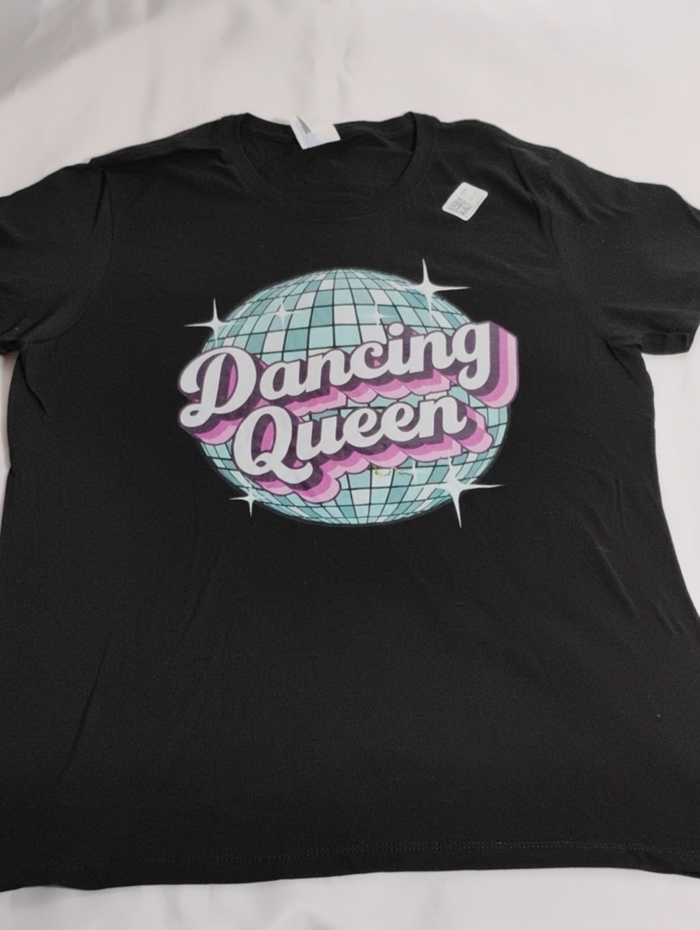 Dancing Queen Graphic Tee - Black